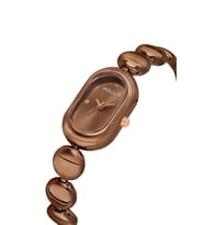 Polo Air Oval Kasa Kadın Kol Saati Coffee Renk PL-1596B5x