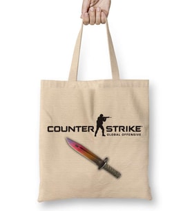 Counter Strike Cs Go Fade Knife Bez Çanta Uzun Saplı