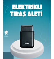 Taşınabilir Mini Elektrikli Tıraş Makinesi  Sessiz Ve Güçlü Motor