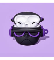 BİPOWER BİPOWER Airpods 1-2. Nesil Uyumlu Kılıf Star Bulldog Mor