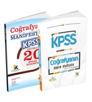 KPSS Coğrafyanın Kara Kutusu-Manifesto Branş Denemesi Çözümlü Soru Bankası ve De