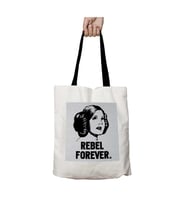 Siyah Kulplu Princess Leia Rebel Forever Star Wars Yıkanabilir Okul Omuz Çanta