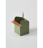 Dekoratif Metal Kalemlik - Masaüstü Organizer - Düzenleyici - 3artmtl274
