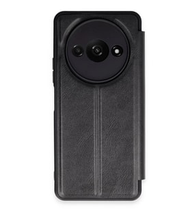 Xiaomi Redmi A3 4G Uyumlu Kılıf Flip Cover - Siyah