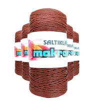 5 Adet Polyester Makrome İpi 2060 Taba 100 gr