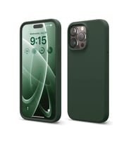 Digimanya Iphone 15 Silikon Lansman Esnek Kılıf (Haki)