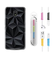 Xiaomi Redmi 8A 8 Pro 9C 9T 10C 11T Pro Kılıf Kablo Koruma Spiral Silikon Prizmalar 1782