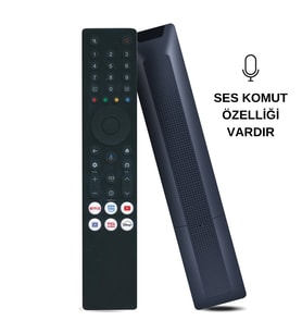 TCL RC 833A FMB1 YENİ SESLİ LCD LED TV KUMANDASI