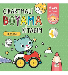 Çıkartmalı Boyama Kitabım-Seyahat