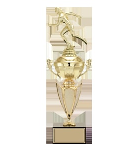 ODAK KUPA - Figürlü Kupalar - Atletizm Kadın Figürlü Kupalar FG-068 C - 42 cm