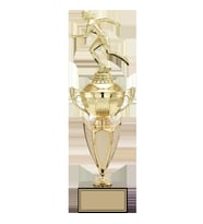 ODAK KUPA - Figürlü Kupalar - Atletizm Kadın Figürlü Kupalar FG-068 C - 42 cm