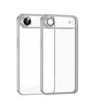Apple iPhone 17 Air Razer Lensli Silikon - Gümüş