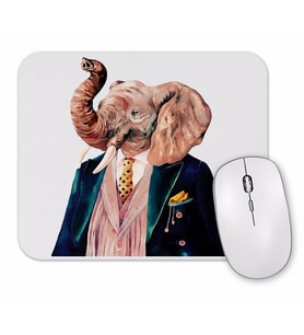 Renkli Fil Mouse Pad