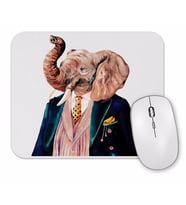 Renkli Fil Mouse Pad