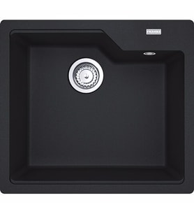 FRANKE Urban UBG 610-56 Nero Tezgah Üstü Granit Eviye