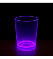Partyglow Neon Mor Bardak 8.5 X 10.5 Cm