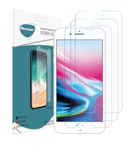Microsonic Apple iPhone SE 2022 Ekran Koruyucu Nano Cam (3`lü Paket) (Renksiz)