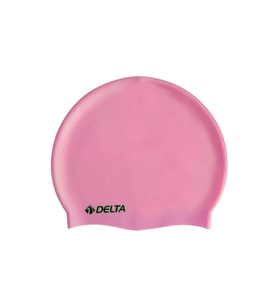Delta Silikon Bone Deluxe Yüzücü Havuz ve Deniz Bonesi Pembe DS 255