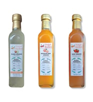 HARGE Doğal Fermantasyon Nar, Mandalina, Elma Sirkesi Yumuşak İçim 500ml CAM