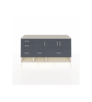 Kronos Konsol 3 Raflı 5 Çekmeceli 3 Kapaklı 176x59x99 Aytaşı-Antrasit