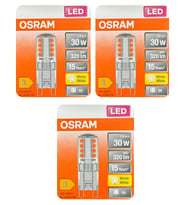Osram 2,6W (30W) 2700K (Sarı Işık) G9 Duylu Led Kapsül Ampul (3 Adet)