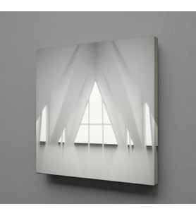 3 BOYUTLU MİMARİ KANVAS TABLO 200x200cm