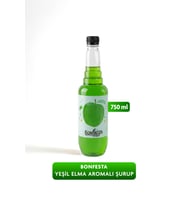 Bonfesta Yeşil Elma Aromalı Kahve ve Kokteyl Şurubu 750 ml