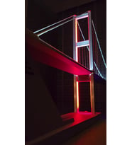 3D LED AYDINLATMALI BOĞAZ KÖPRÜSÜ
