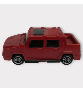 Çek Bırak Arabalar 10 Cm - Kırmızı Jeep - 1 ADET