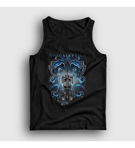 Presmono Unisex Siyah Skulls Apocalyptica Atlet 388110tt