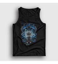 Presmono Unisex Siyah Skulls Apocalyptica Atlet 388110tt