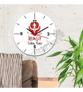 Hemşir Duvar Saati 002