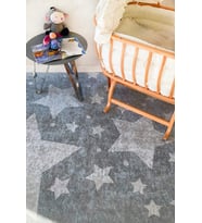 Dijital Kaymaz Yıkanabilir Beyaz Modern Salon Halısı Mutfak Halısı Koridor Halısı Yolluk HLNC034