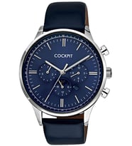 COCKPIT COCKPİT CK-9117BL ERKEK KOL SAATİ ERKEK KOL SAATİ (Siyah)