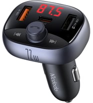 CC-5950 CarGo Serisi 72W Bluetooth FM Vericili Araç içi Çakmaklık Şarj Cihazı