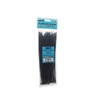 100PCS SİYAH   3.6X250MM  PLASTİK CIRT KELEPÇE (5343)