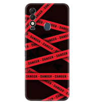 Tecno Spark 8T Kılıf Resimli Desenli Baskılı Silikon Danger 1372