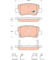 Toyota Avensis Arka Fren Balatası 2008-2018