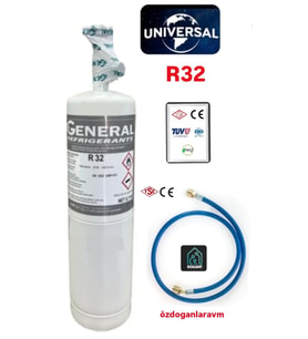 İnverter R32 Klima Gazı 700 Gr Vana + Hortum