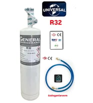 İnverter R32 Klima Gazı 700 Gr Vana + Hortum