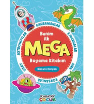Mega Boyama Kitabım - Macera Dünyası