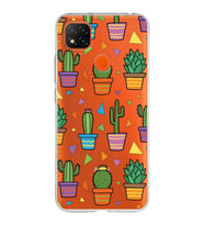 PrintiFy Xiaomi Redmi 10A ile Uyumlu 1mm Slim Fit Water Color 4 Baskılı Şeffaf  Kılıf