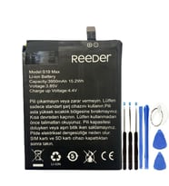 Reeder S19 Max Pil Batarya 3950 mAh+Tamir Seti