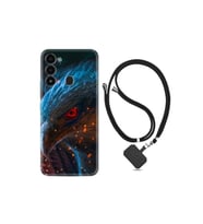Spark 8c Kılıf Ipli Boyun Askılı Desenli Silikon Şahin 1756