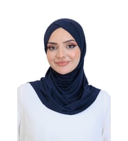 Kadın Hazır Türban Çapraz Tek Parça Pratik Namaz Başörtüsü