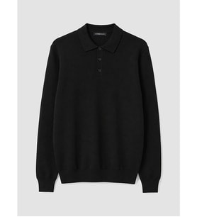 LCWAIKIKI Classic Siyah Polo Yaka Erkek Triko Kazak
