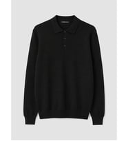 LCWAIKIKI Classic Siyah Polo Yaka Erkek Triko Kazak