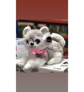 Sevimli Sesli Peluş Havlayan Köpek 35 Cm (Çok Renkli)