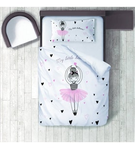 Çocuk Odası Dijital Baskılı 160x220cm Tek Kişilik Nevresim Takımı Model 00013