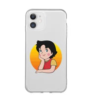 Iphone 11 Uyumlu Heidi Tasarımlı Şeffaf Telefon Kılıfı